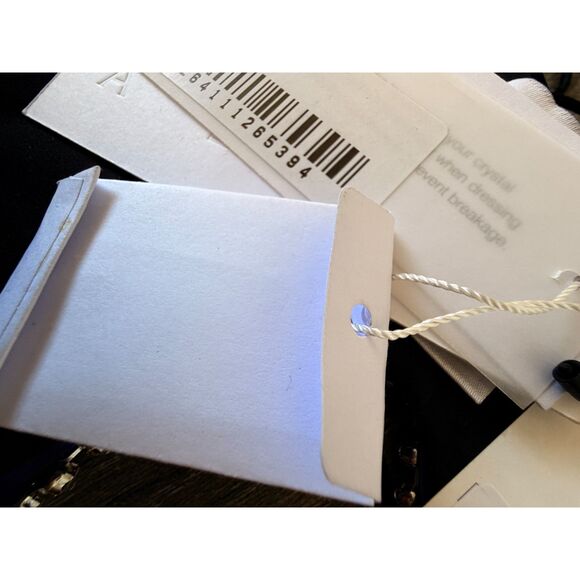 NWT Area Purple Crystal Bow Top Small - Picture 11 of 12